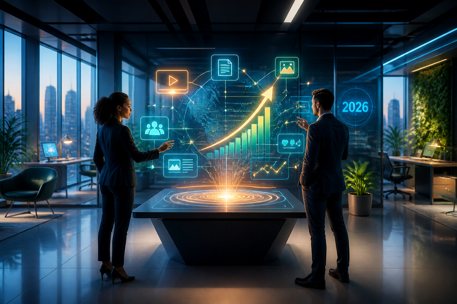 Strategie marketing de contenu futuriste