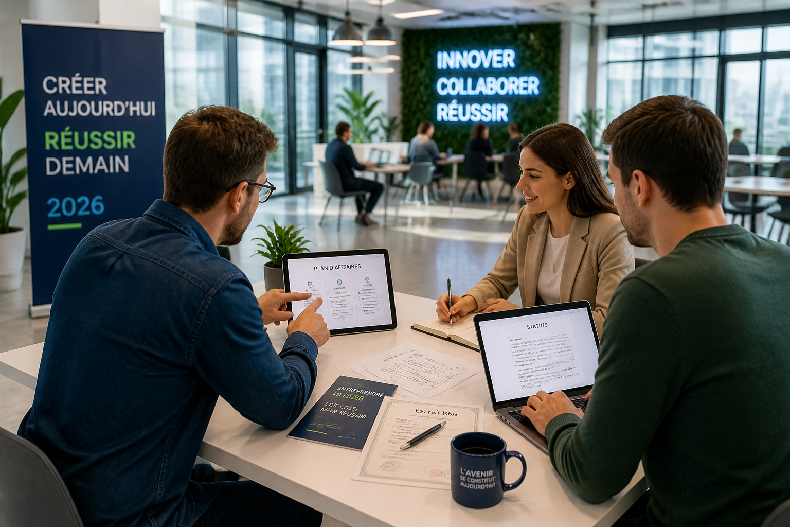 Collaboration et creation dentreprise