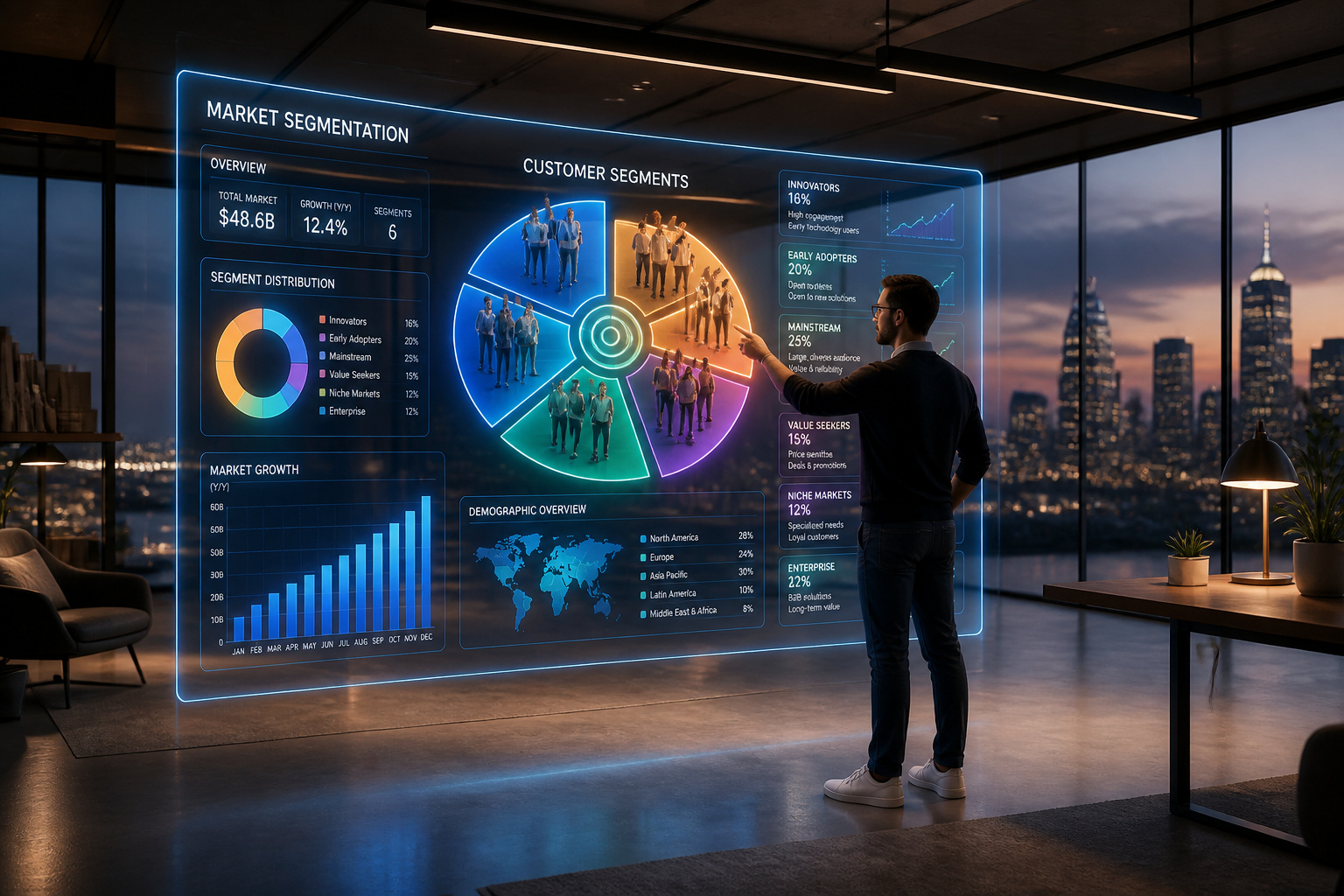Analyse de marche holographique