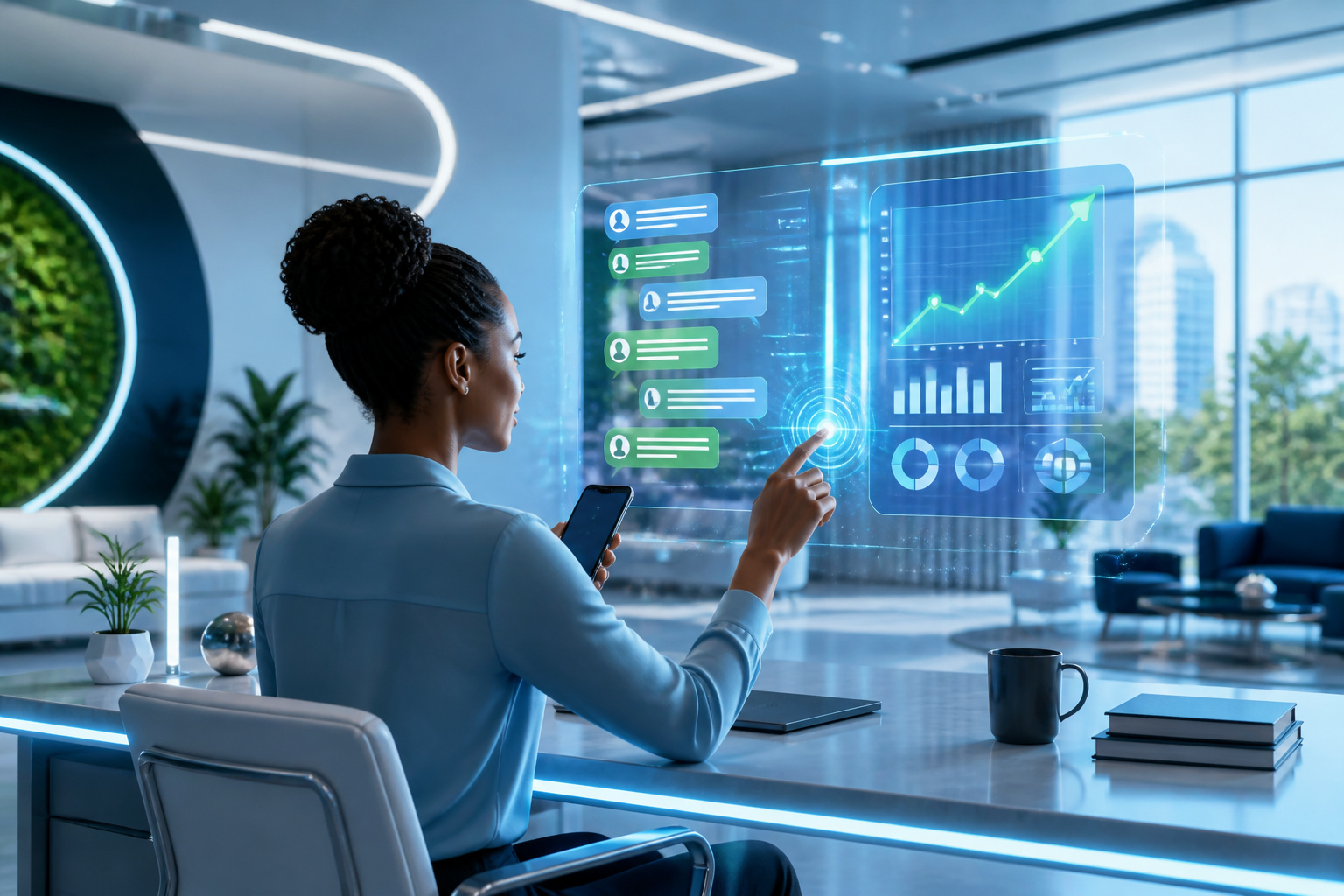 Optimisation sms succes futuriste